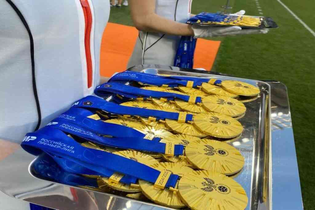 «Краснодар» впервые выиграл чемпионат России по футболу 1 e.18.54.24.05.2025