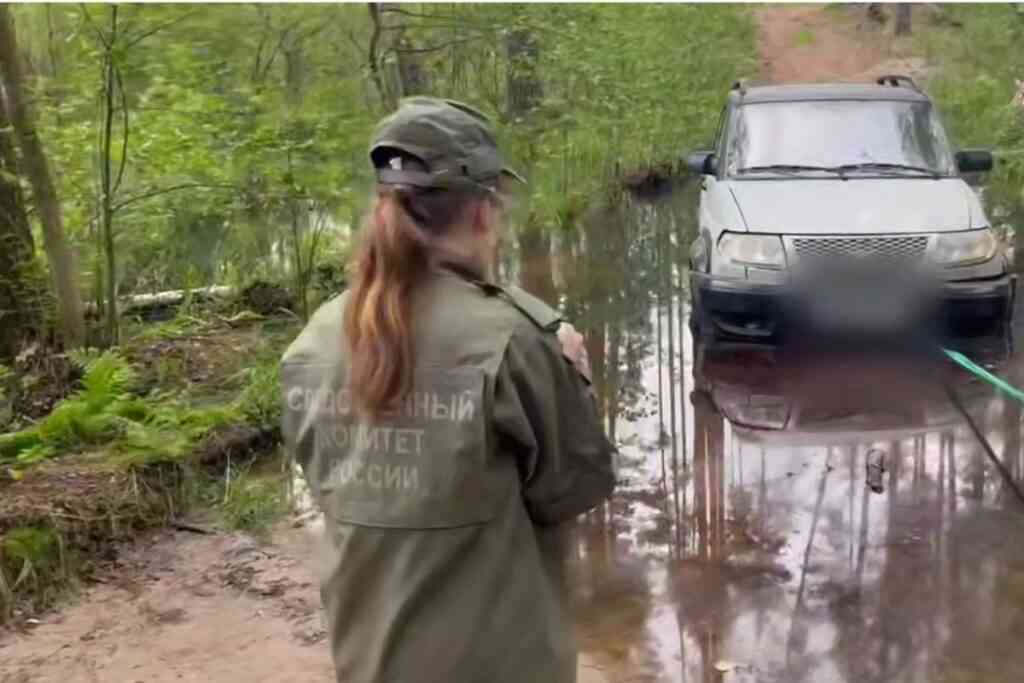 Четверо мужчин погибли в машине, застрявшей в болоте в Выксе 1 yu220525.10.50