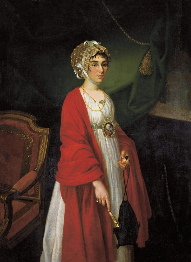 1803. nikolai argunov 1771 c1829 portrait of praskovya ivanovna zhemchugova sheremeteva