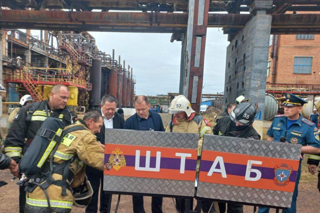 Возросло число пострадавших при взрыве на содовом заводе в Стерлитамаке 2 yu090825.11.01