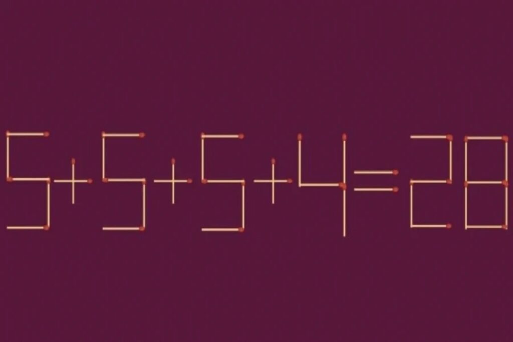 Вы — гений с IQ>152, если справитесь за 8 секунд: головоломка со спичками 1 111