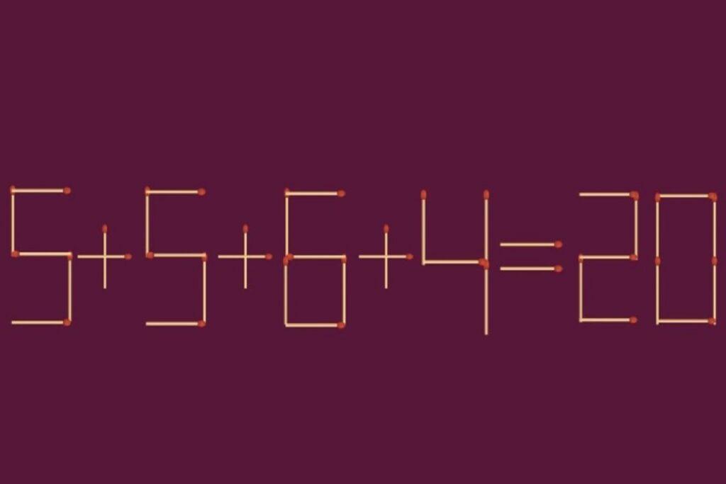 Вы — гений с IQ>152, если справитесь за 8 секунд: головоломка со спичками 2 2 2