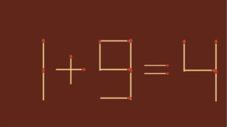 Головоломка со спичками с подвохом: решите за 11 секунд 1 45