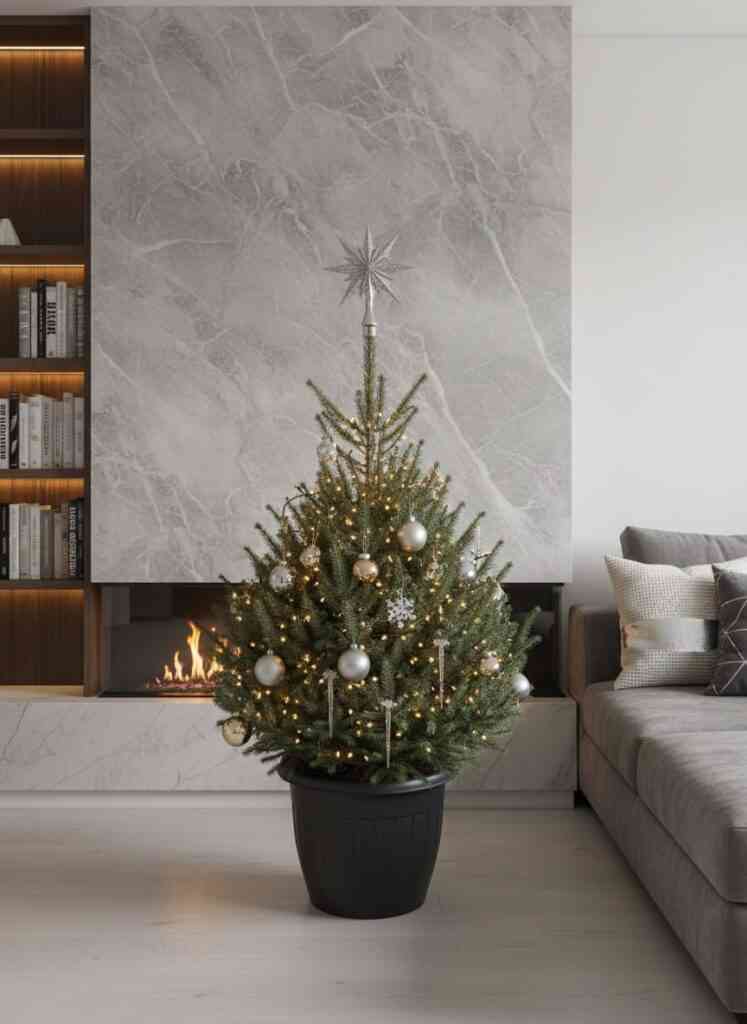 Как украсить живую елку в 2025 3 el serbskaya