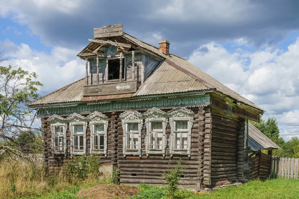 Изба для колхозника: какой идеальный дом придумали в 1944 году 1 ivanovo obl melyoshino asv2018 08 img5