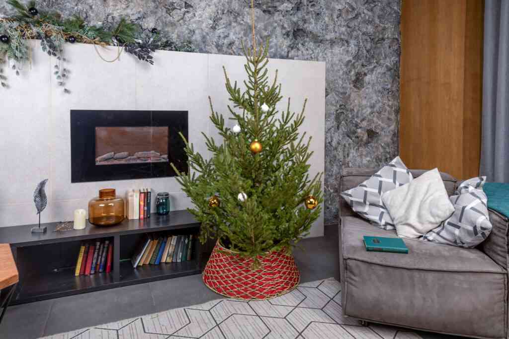 Как украсить живую елку в 2025 9 lesnaya krasavicza srez