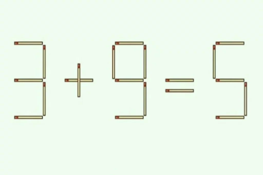 Головоломка со спичками: проверьте свою смекалку за 13 секунд 1 1 2