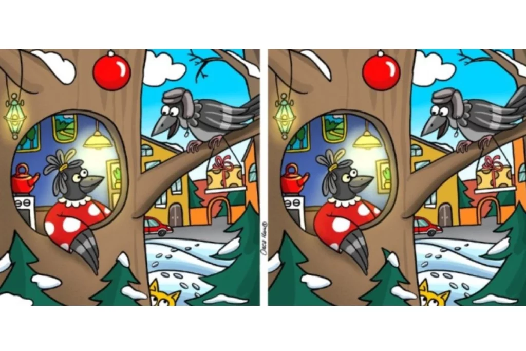 Зимняя головоломка: найдите 11 отличий за 48 секунд 1 o140326.17.29