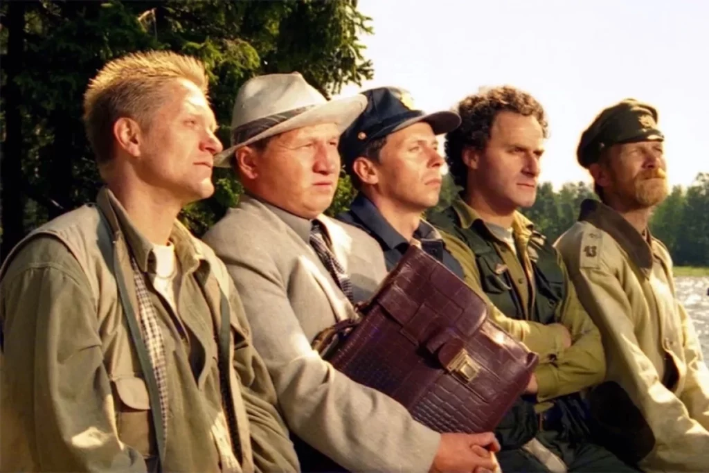 Как снимали «Особенности национальной охоты»: медведь Боря, холод и настоящий бомбардировщик 1 o220326.10.48