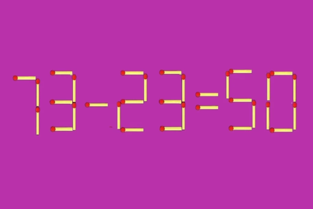 Передвиньте одну спичку и прокачайте мозг: головоломка с подвохом 2 2 1