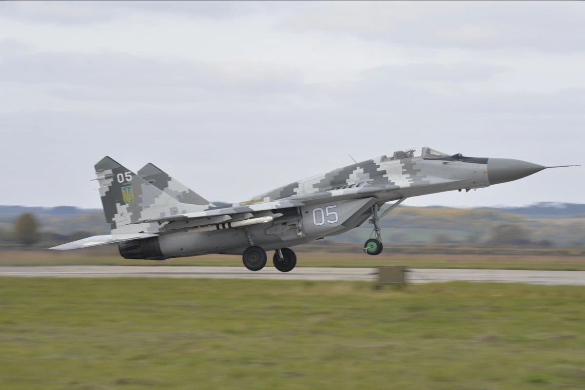 Российские ВКС сбили украинский МиГ-29 1 mig