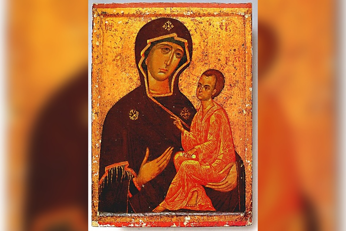 Чудотворную Тихвинскую икону Божией Матери доставили в Москву 1 o280826.12.03 1