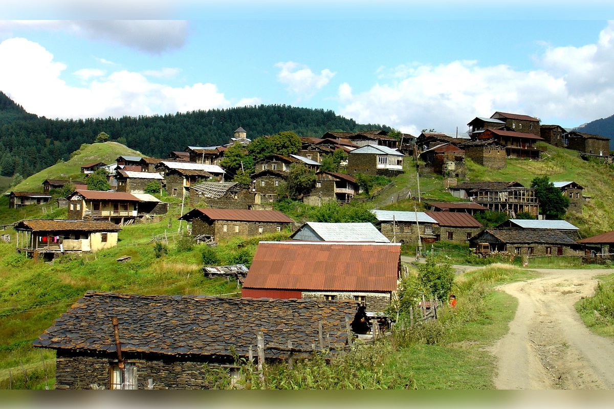 Шенако из «Мимино»: как сейчас выглядит настоящее село Валико 1 tusheti august 2009 150