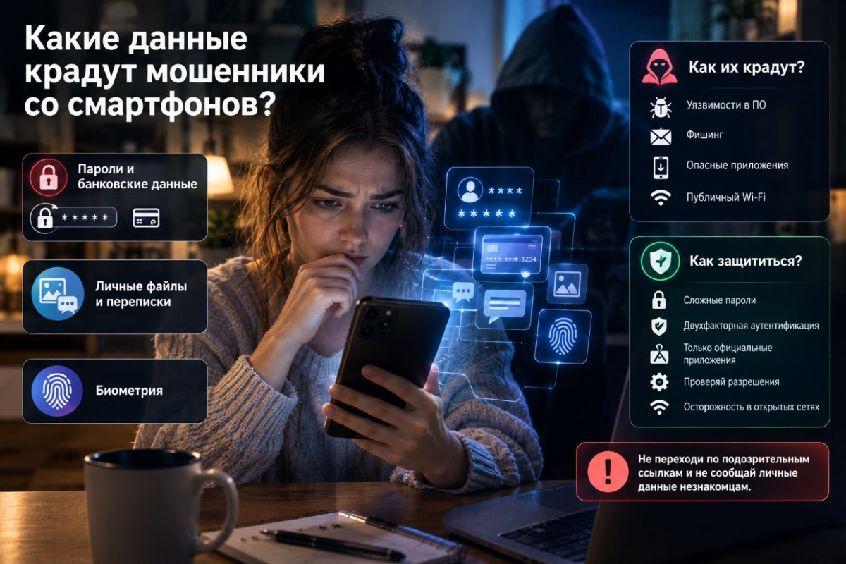 Эксперт СМИ2 перечислил данные, которые мошенники крадут со смартфонов 2 yu091026.10.07